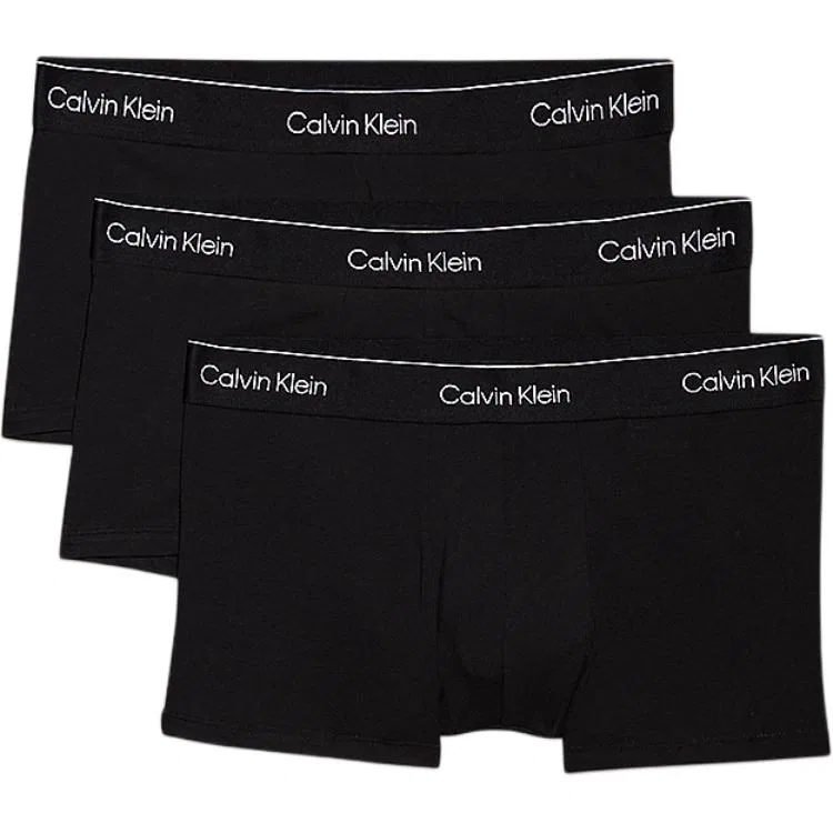 Комплект боксеров Calvin Klein Underpants Europe Version 3 шт, черный — фото 2