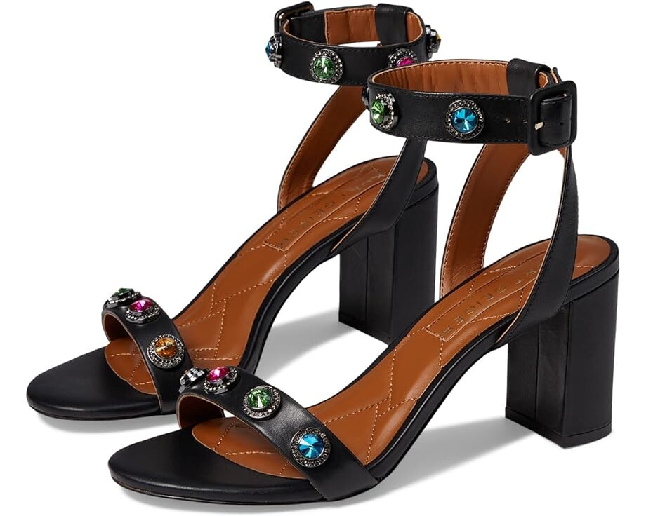 

Туфли Kurt Geiger London Octavia Block Sandal, цвет Black/Comb