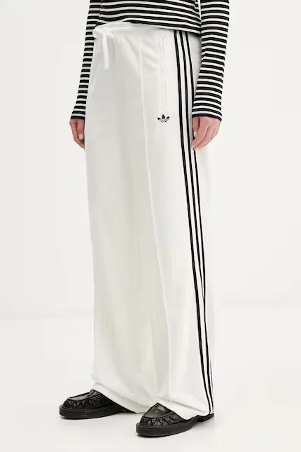 Джоггеры женские из футера Firebird Adidas Originals, бежевый