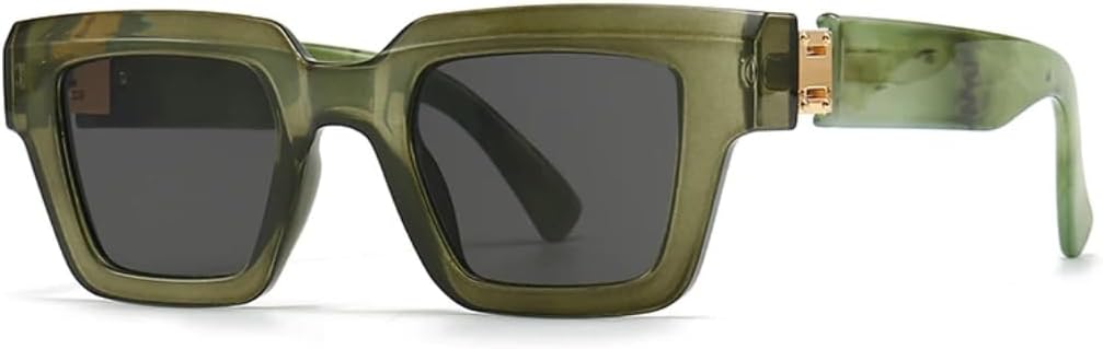 

Солнцезащитные очки с защитой UV400 | Компактная легкая оправа, цветные линзы | Для женщин и мужчин, для занятий спортом на открытом воздухе и вождения DSVIGF, Dark Green