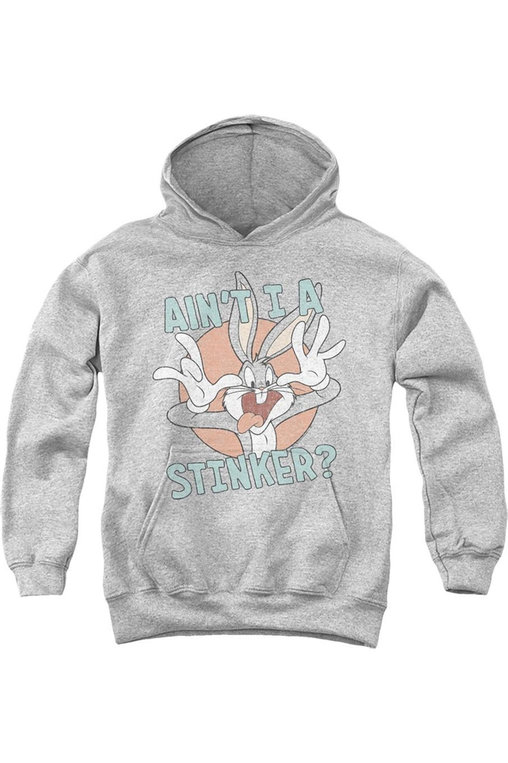 

Толстовка с капюшоном Looney Tunes "Ну разве я не мерзавец" Gildan, Athletic Heather