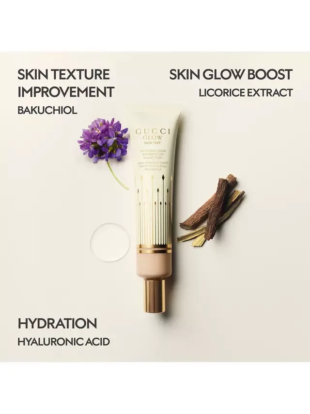 Эмульсия Gucci — Увлажняющий Glow Skin Tint , 22 Fair Medium — фото 3
