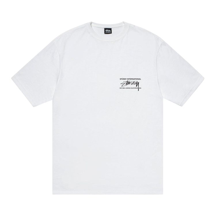 

Футболка Stussy Smooth International Tee White, белый