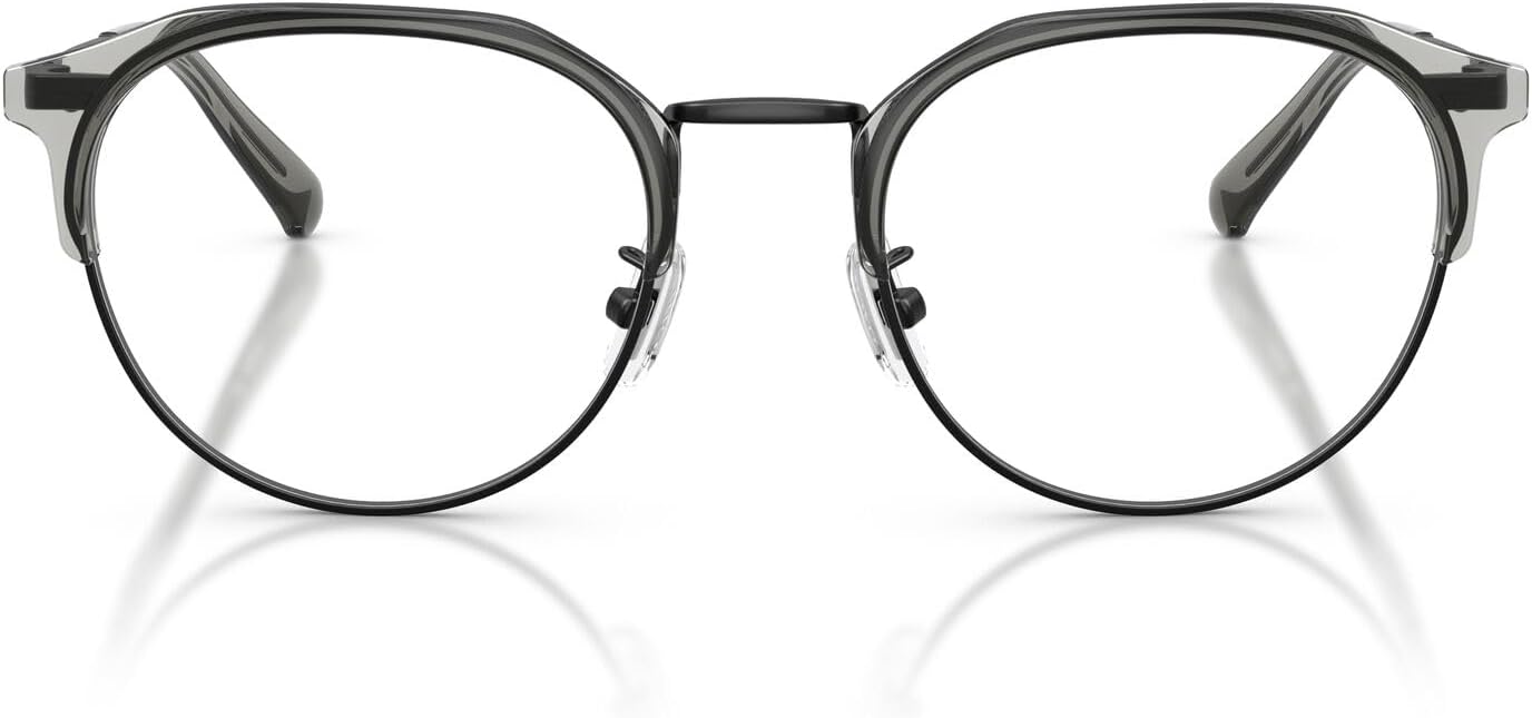 

COACH Мужские очки для зрения Hc5193 Round, Satin Black/Demo Lens