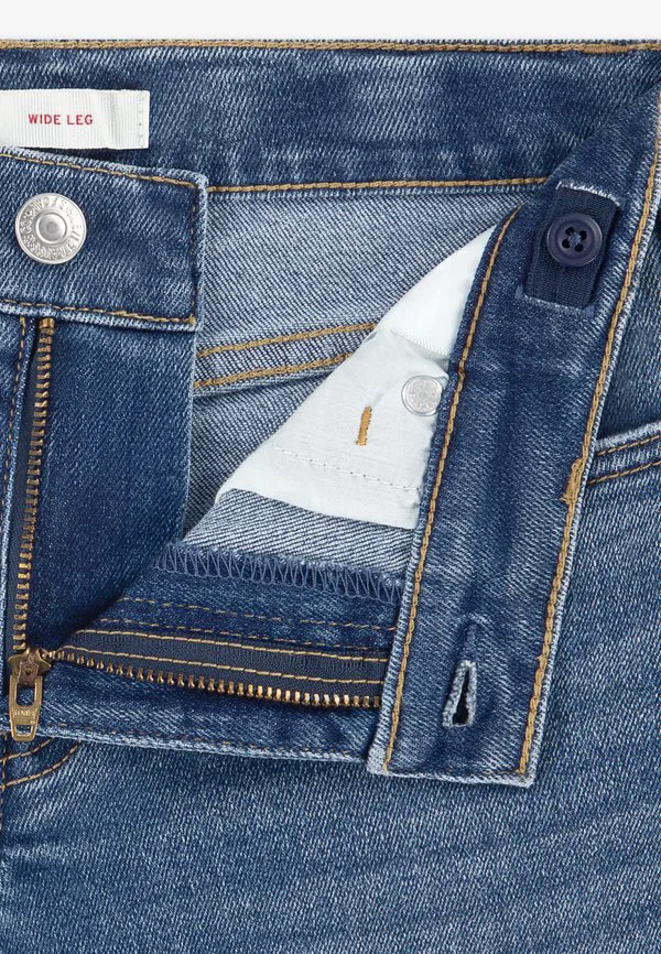 Джинсы с широкими штанинами прямого кроя Levi'S, Lasso — фото 4