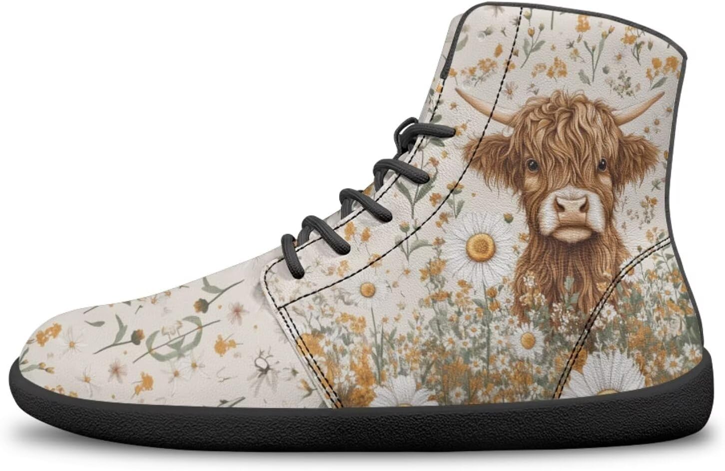 

Кроссовки для женщин и мужчин унисекс Босоножки Удобные Противоскользящие для ходьбы Bychecar, Highland Cattle