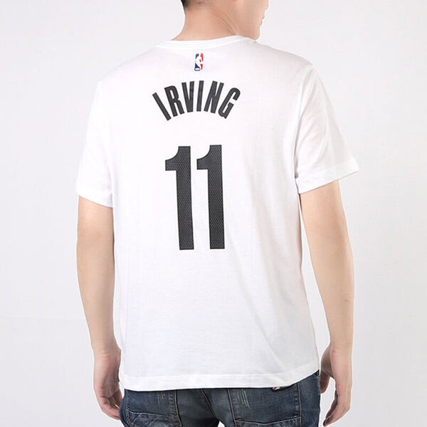 Футболка dri-fit nba 19-20 brooklyn nets 11 irving tee white Nike, белый — фото 4