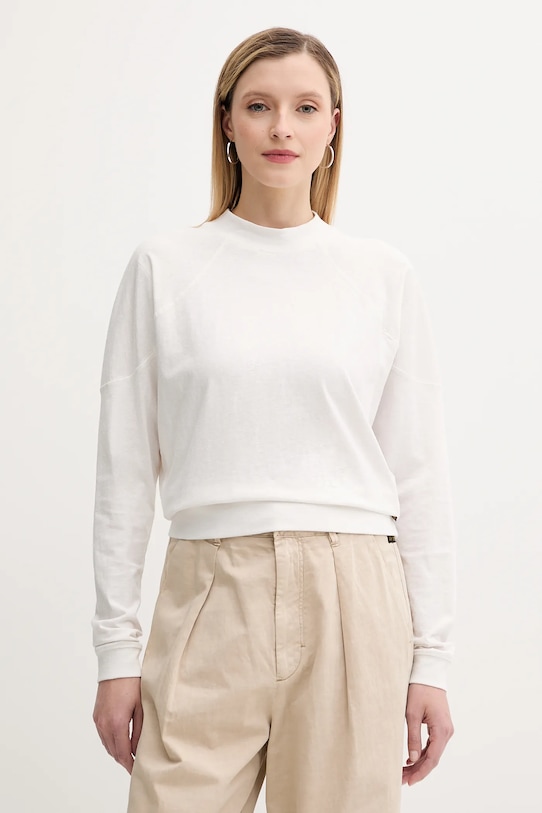 

Хлопковый лонгслив G-Star, белый