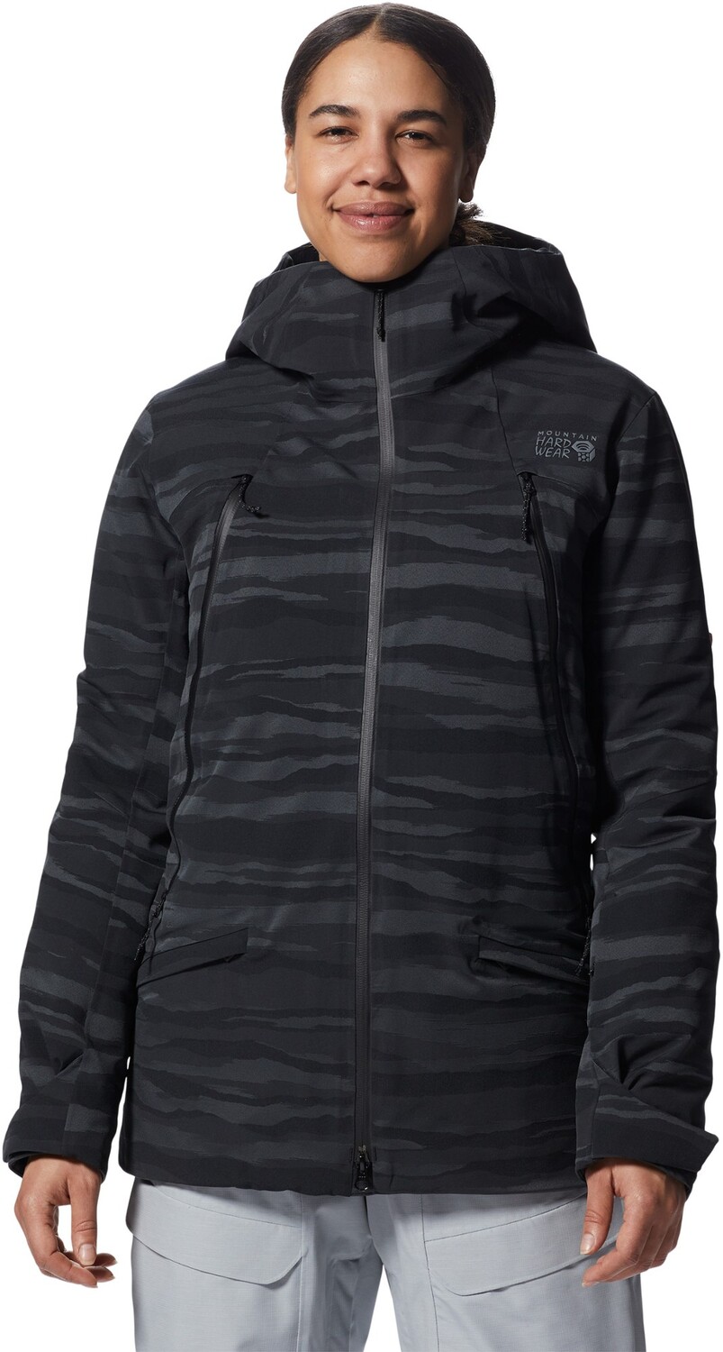 

Утепленная куртка Powder Quest - женская Mountain Hardwear, черный