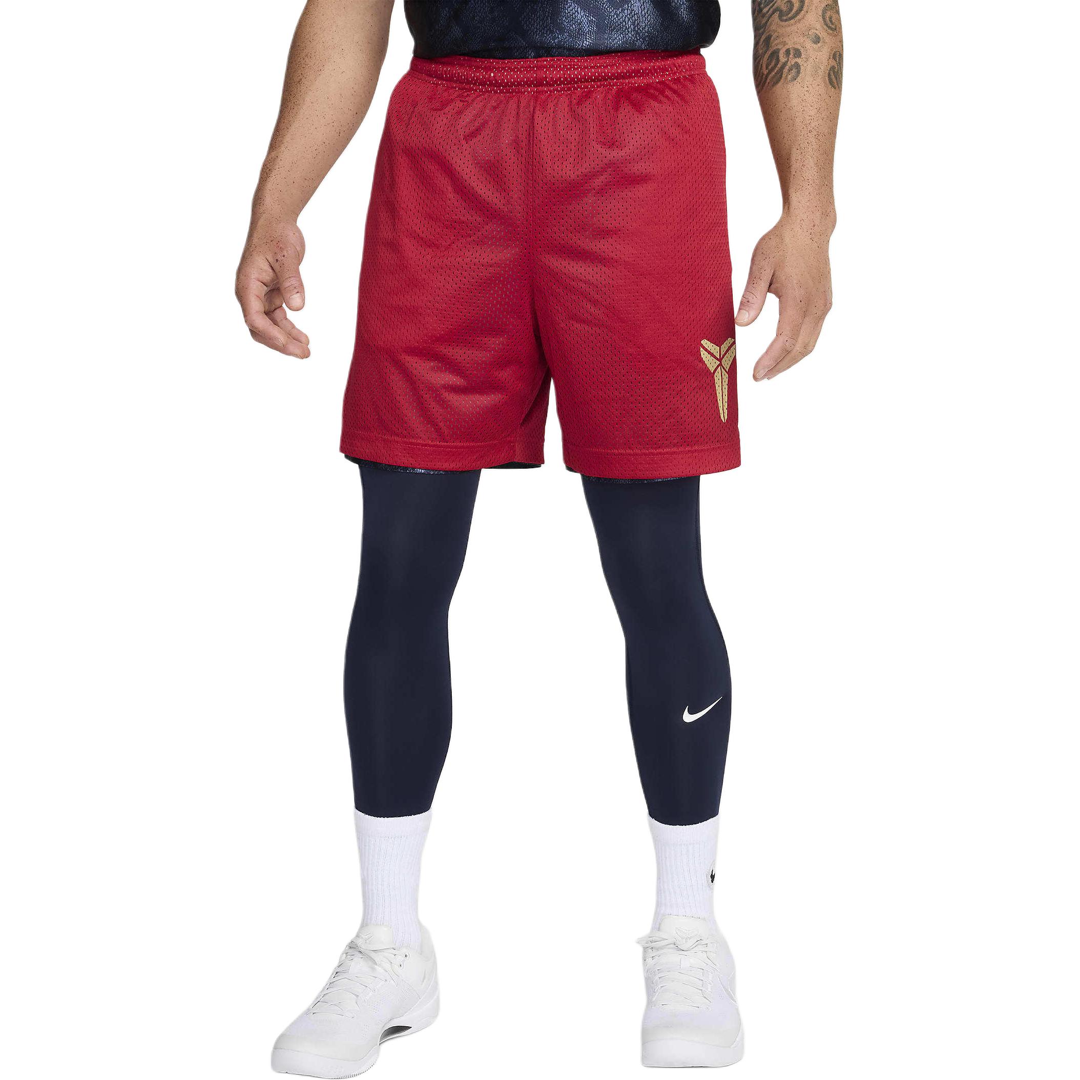 Шорты Kobe Dri FIT Standard Issue Reversible Basketball Shorts Nike, Dark Obsidian — фото 4