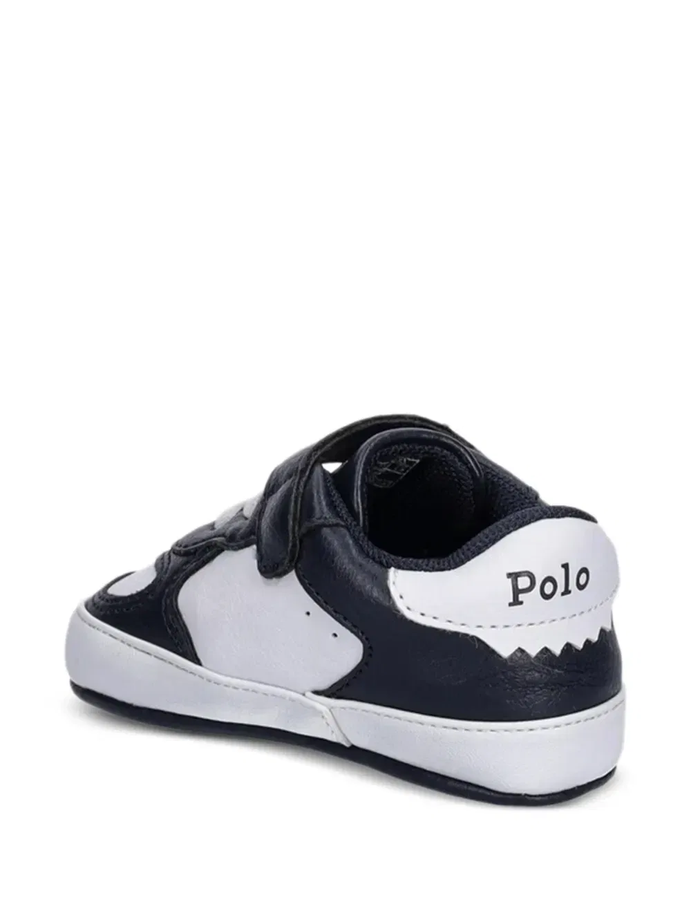 Кроссовки с логотипом на ремешке POLO RALPH LAUREN KIDS, синий — фото 3
