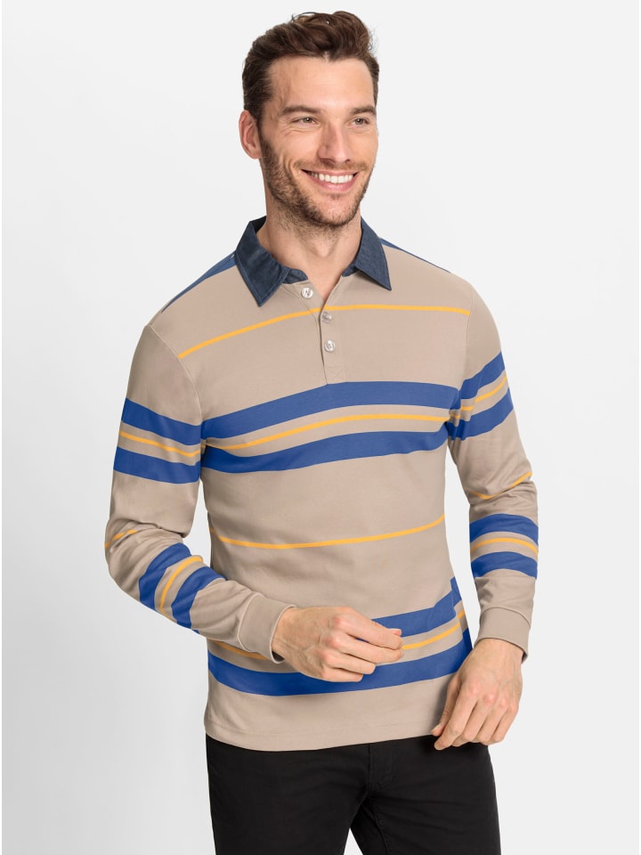 

Рубашка с длинными рукавами в кунжутную полоску WITT WEIDEN