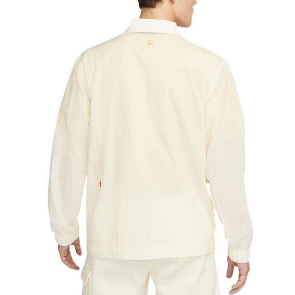 Рубашка men's retro embroidered daisy long sleeves autumn coconut milk shirt Nike, мультиколор — фото 3
