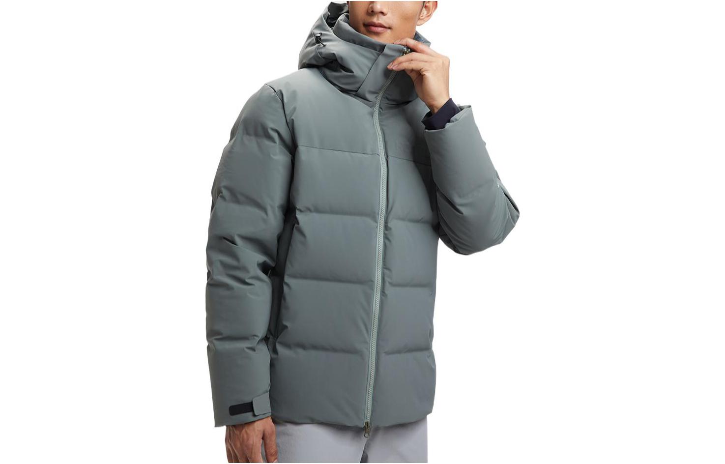 

HOTSUIT Мужская пуховая куртка, Flax Gray
