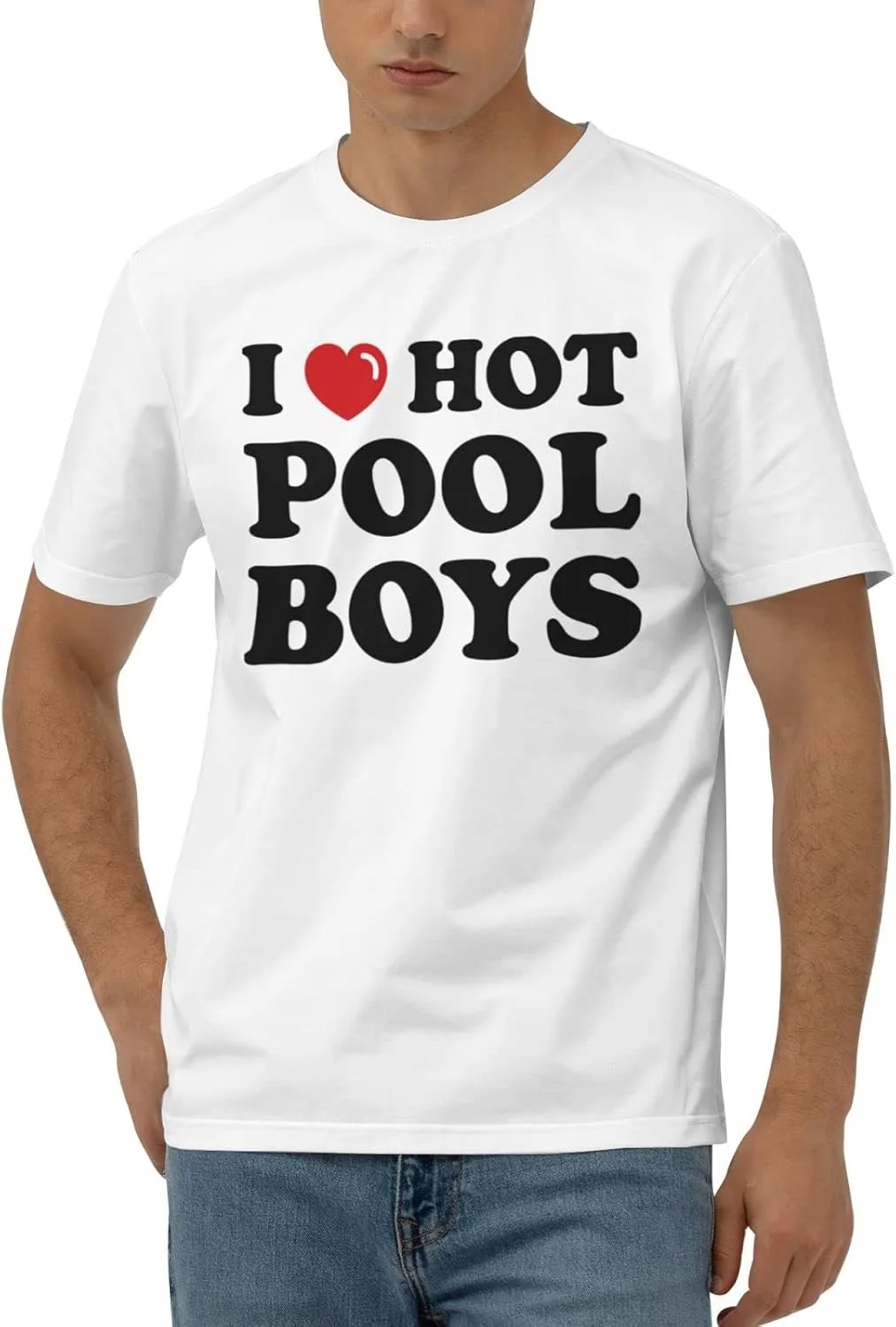 

Футболка мужская с принтом I Love Hot Pool Boys gaeruite