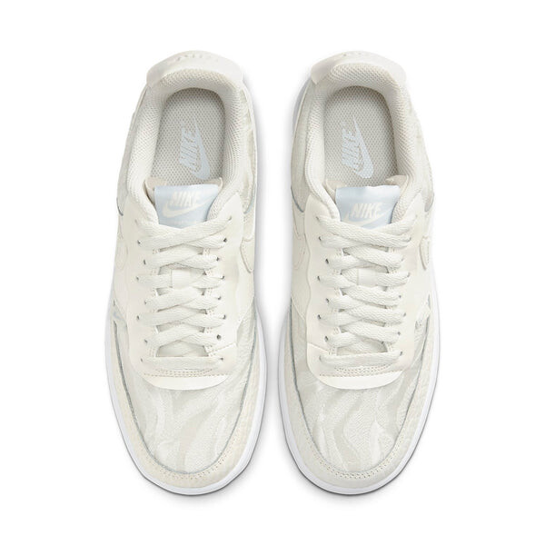 Кроссовки court vision low premium 'stacked swoosh - sail' Nike, мультиколор — фото 4