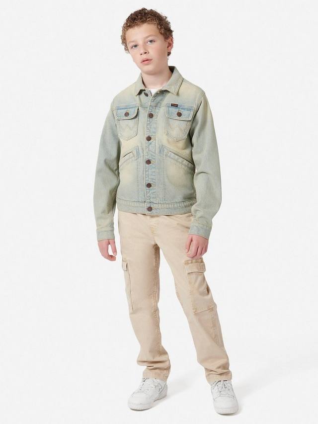 

Детская джинсовая куртка Icons Wrangler, Trail Wash