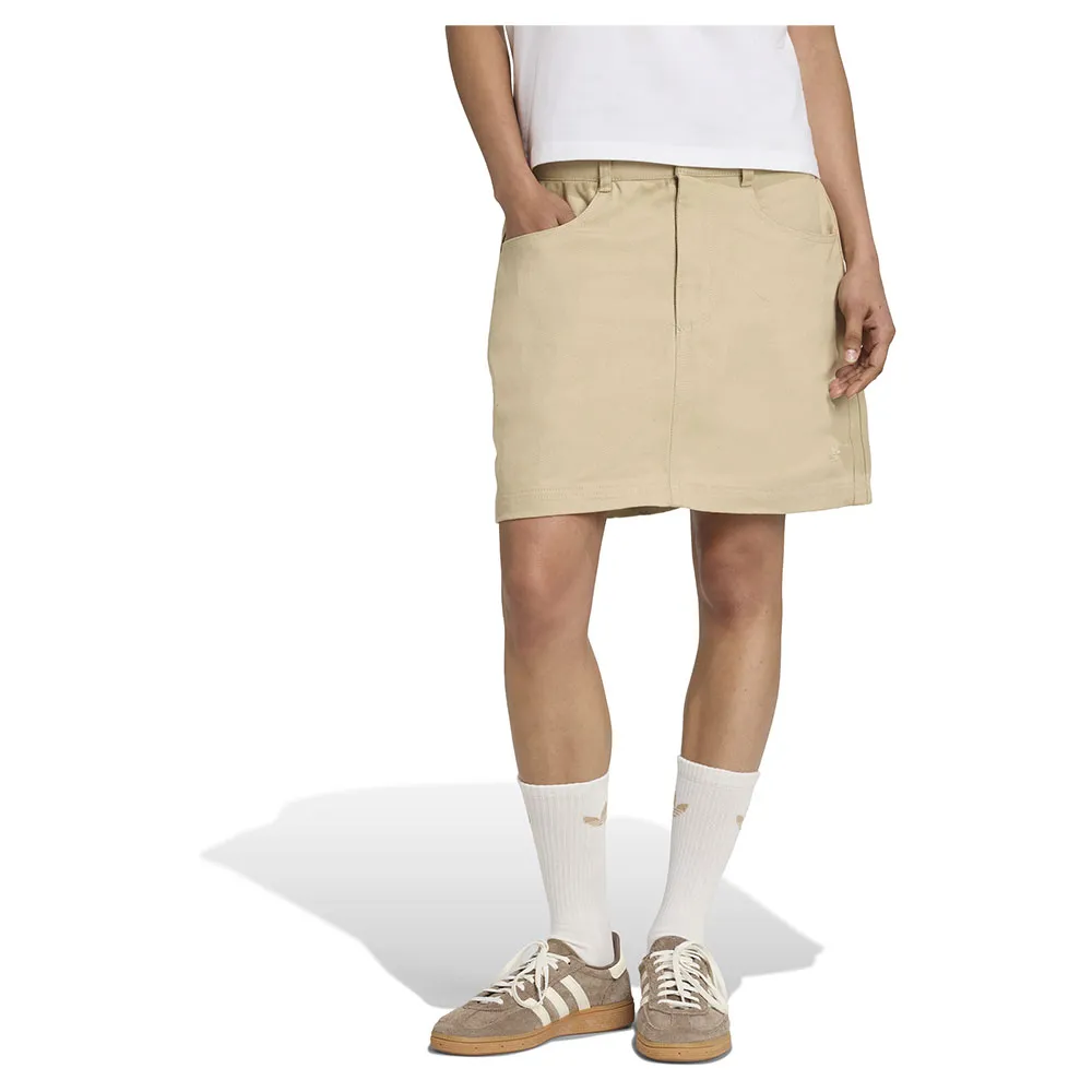 

Юбка adidas Originals Firebird Utility Mini, бежевый