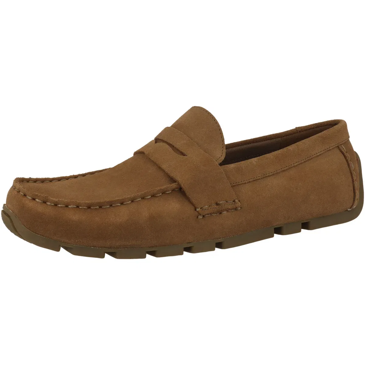 Слиппер Corsley Bar из нубука, Clarks, коричневый — фото 4