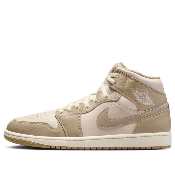 

Кроссовки 1 mid 'legend light brown' Air Jordan, коричневый