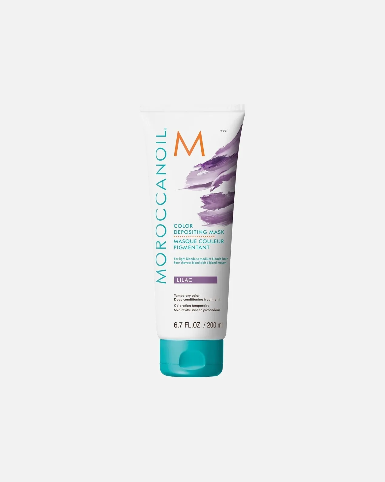 Маска для волос с пигментом, сиреневая. Moroccanoil, 200 мл
