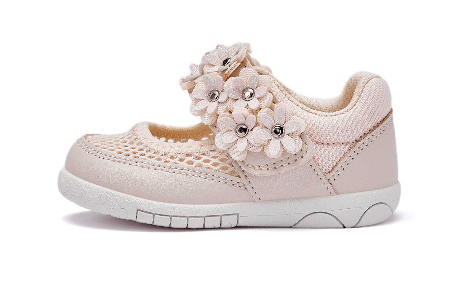 

Противоскользящие дышащие детские сандалии для детей 3–7 лет DAVE&BELLA, розовый