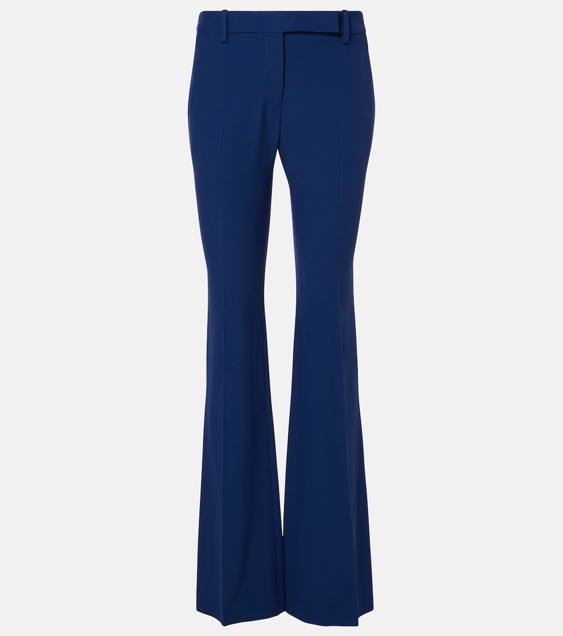 

Широкие брюки с высокой талией McQueen, Midnight Blue