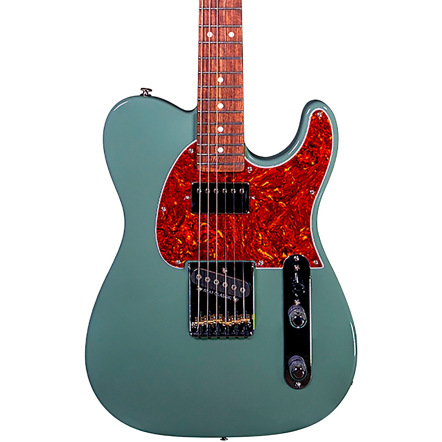 

G&L Fullerton Deluxe ASAT Classic Bluesboy Электрогитара Macha Green