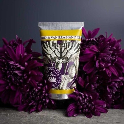 Крем для рук Kew Gardens Orchid and Vanilla, увлажняющий для сухих рук, 75 мл The English Soap Company — фото 3