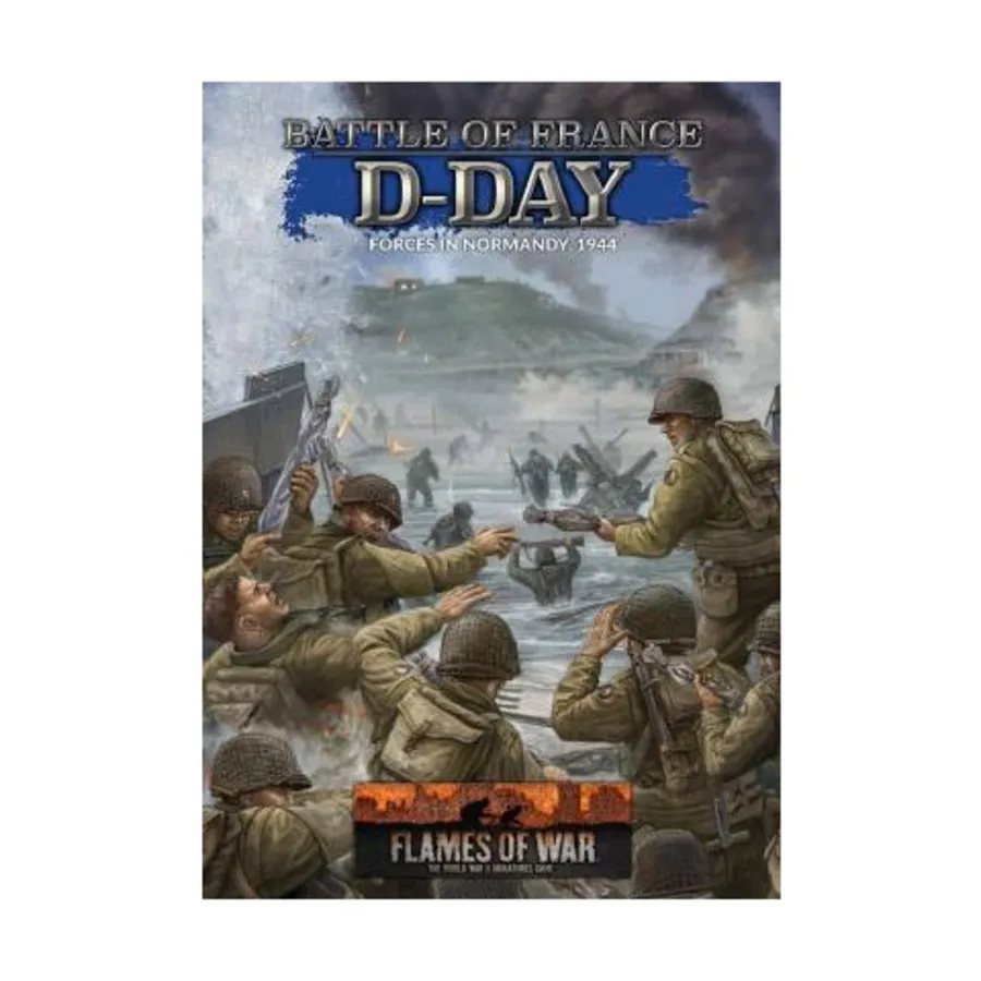 

День Д — войска в Нормандии, 1944 год., Flames of War - WWII - Core Rules & Assorted (4th Edition)
