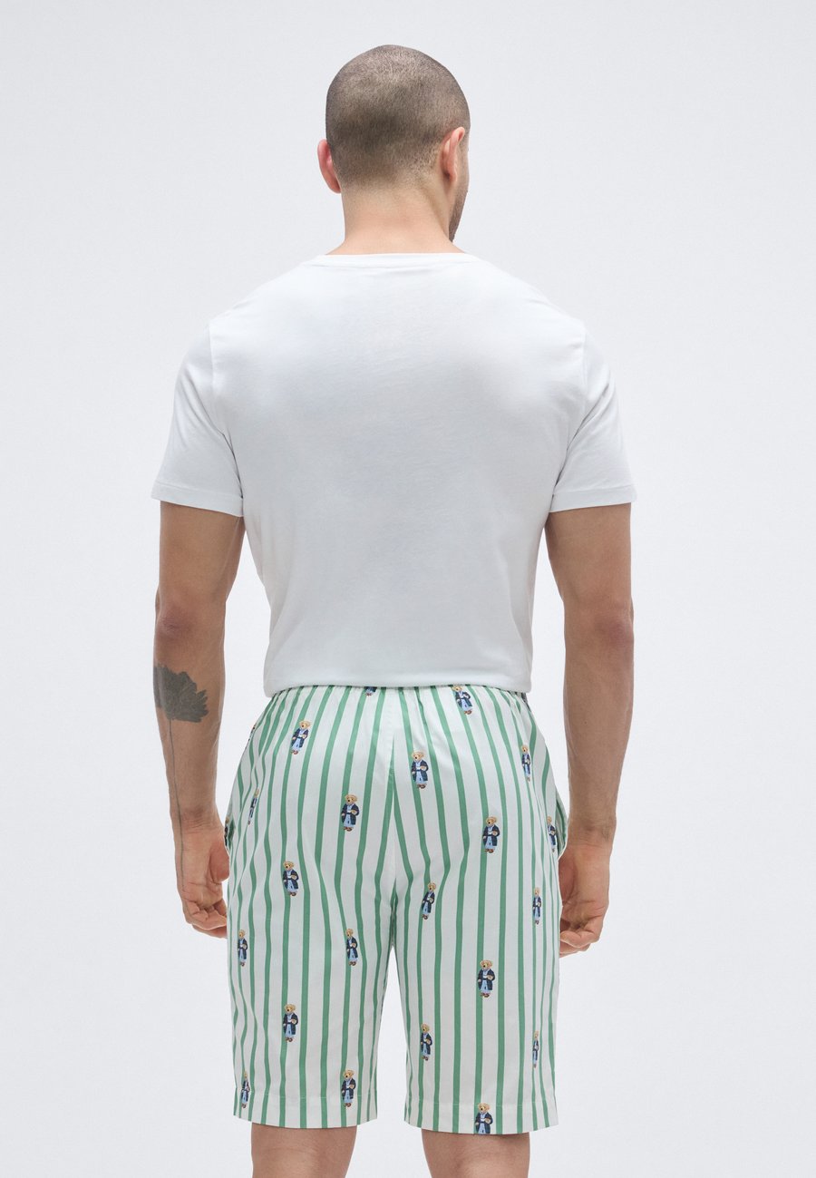 Пижамные брюки Polo Ralph Lauren SLEEP SHORT BOTTOM, Outback Green/Green — фото 3