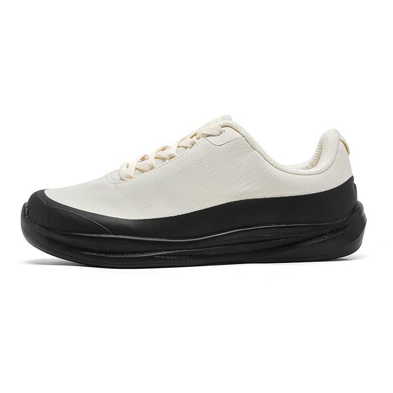 

JIETEGONGYANG Мужские белые кеды низкие, цвет White