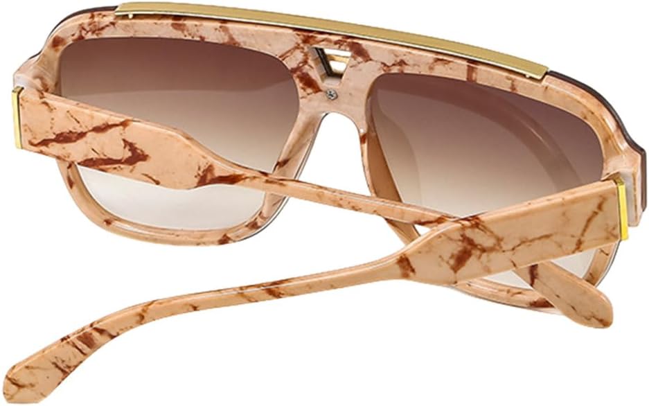 

MUTYNE Модные винтажные солнцезащитные очки в крупной оправе для женщин и мужчин, роскошные, популярные, для путешествий, женские солнцезащитные очки UV400, Gray Gray Pink