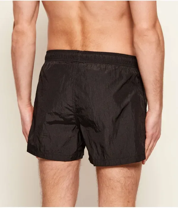 Пляжные шорты regular fit Emporio Armani, черный — фото 2
