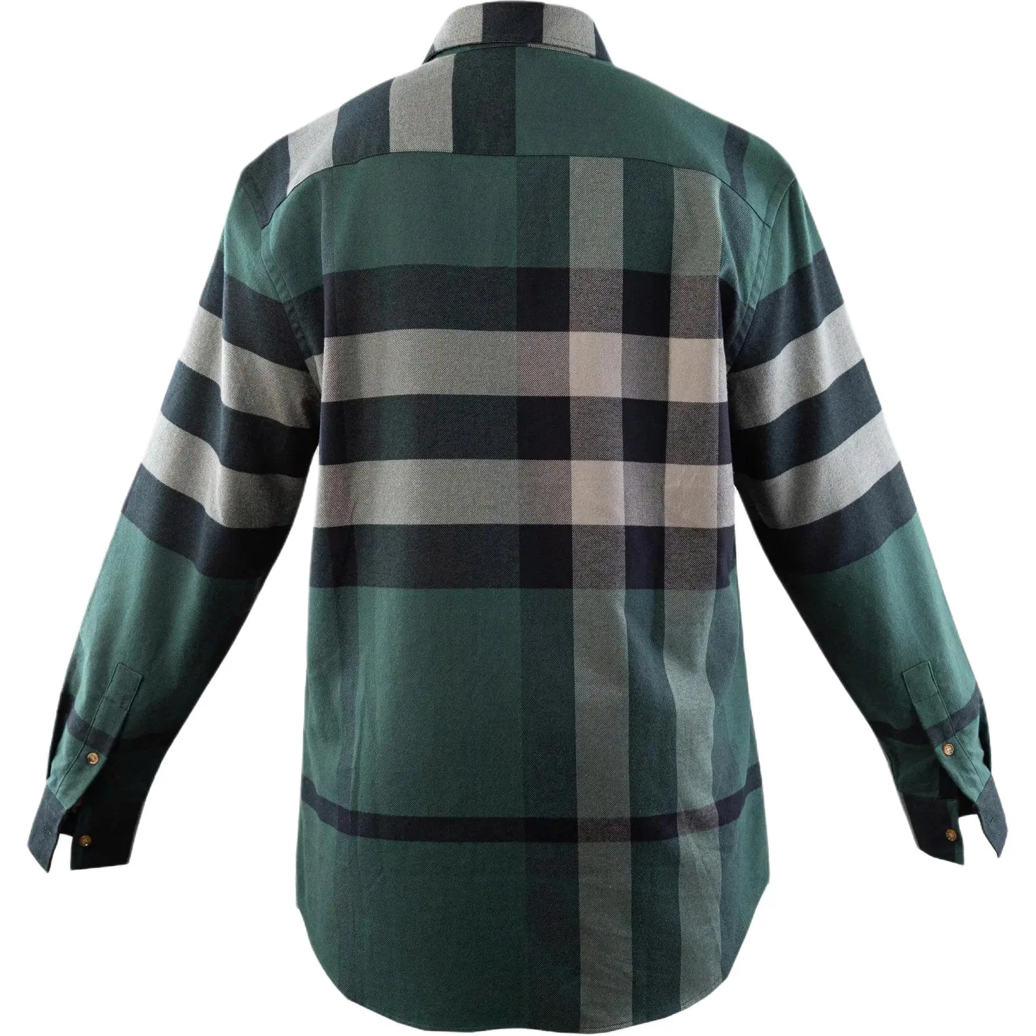 Рубашка мужская Burberry Moderate Green Lapel, Green — фото 3