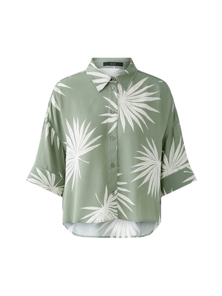 

Блузка Oui, цвет green white