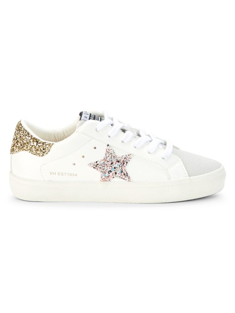 Перфорированные кроссовки Summer Star с нашивкой Vintage Havana, цвет White Grey
