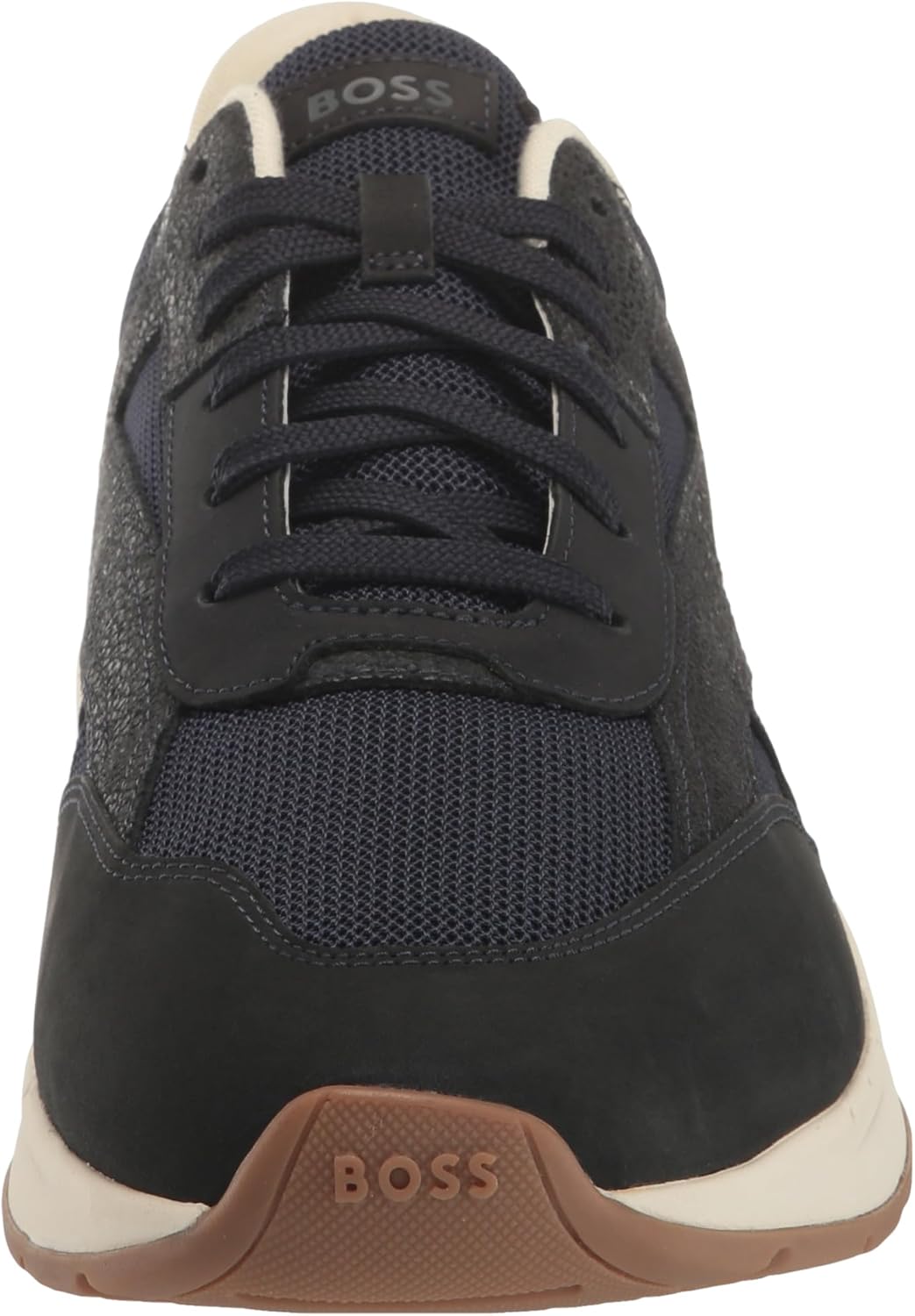 Кроссовки мужские Kurt Casual Leather Sporty BOSS, Admiral Blue — фото 2