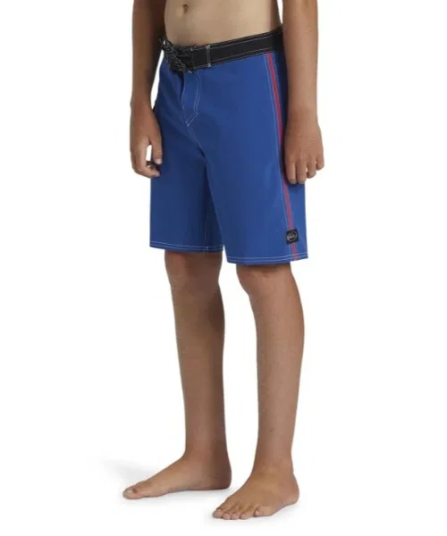 Плавки для мальчиков SATURN SOLID YTH 17 Quiksilver, длина 17 дюймов, бордовый — фото 4