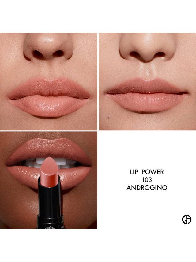 Стойкая помада Lip Power с ярким цветом Giorgio Armani, 103 Androgino — фото 4