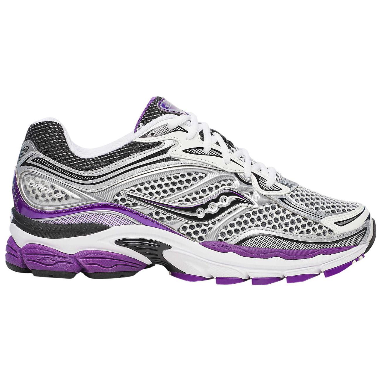 ProGrid Omni 9 Белый Черный Серебристый Фиолетовый Saucony, серебряный/фиолетовый — фото 3