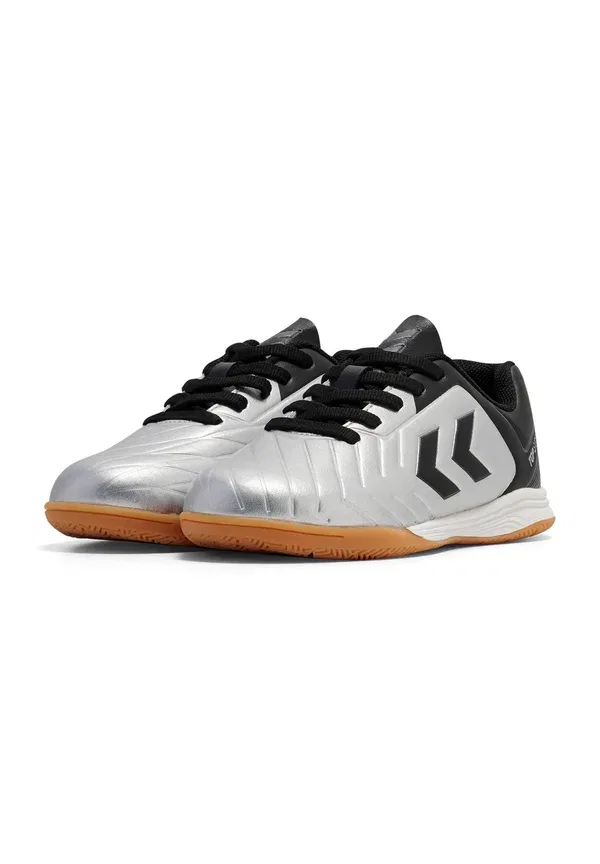 Кроссовки Hummel Top star i.c. lc 2.0 jr trainers, черный серебристый — фото 2