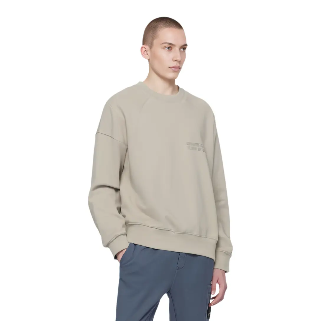 Футболка с круглым вырезом Fear Of God Essentials, Дымчато-серый — фото 4