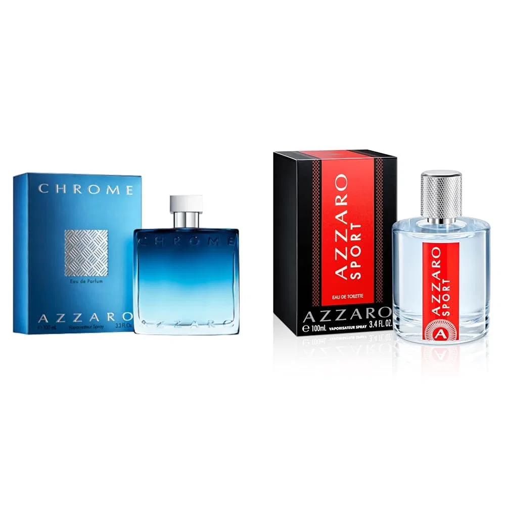 Набор мужских ароматов «Chrome EDP» и «Sport EDT» от Azzaro Azzaro