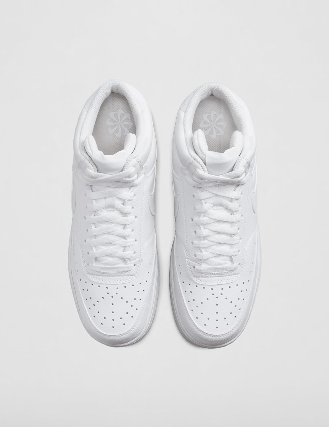 Мужские кроссовки Nike Court Vision Mid Next Nature, белый — фото 4