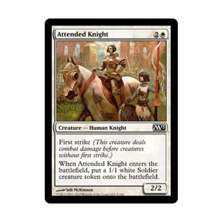 

CCG Присутствующий рыцарь (С), MTG - Magic 2013