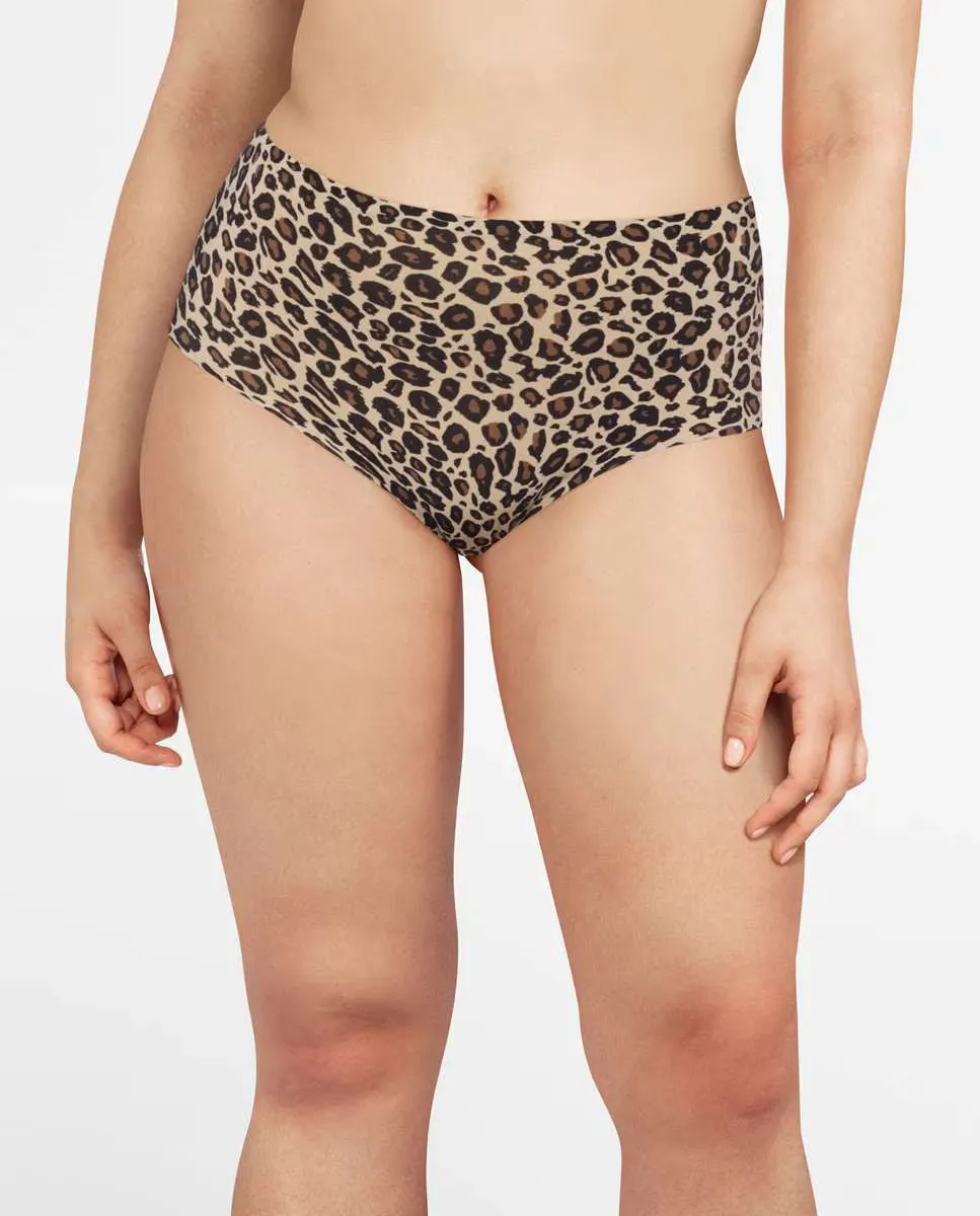 

Бесшовные высокие трусы с эффектом второй кожи SoftStretch Chantelle, чёрный
