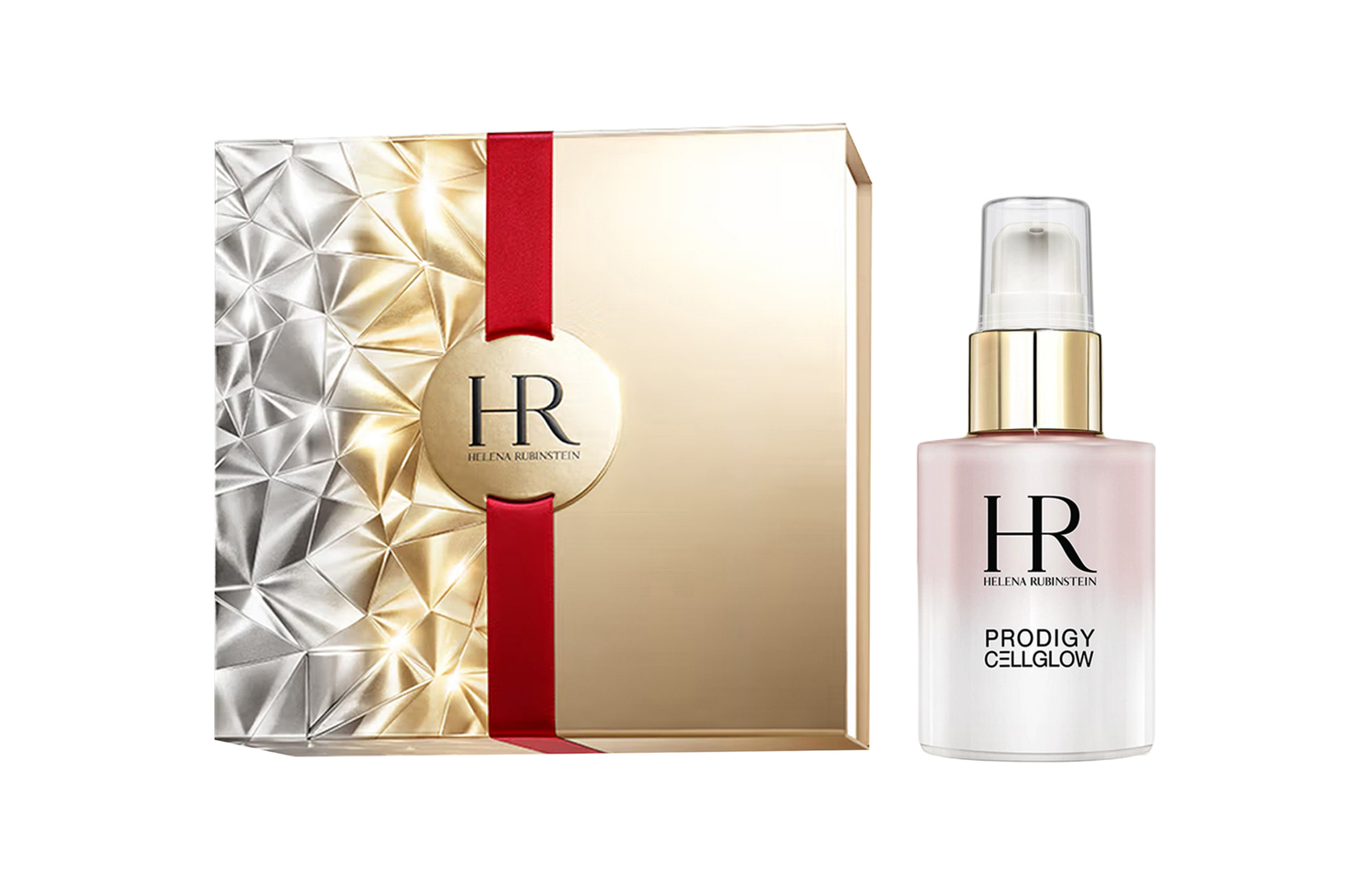 

Новогодний лимитированный красивый люминесцентный постоянный сыворотка-солнцезащитный увлажняющий крем 30мл HELENA RUBINSTEIN