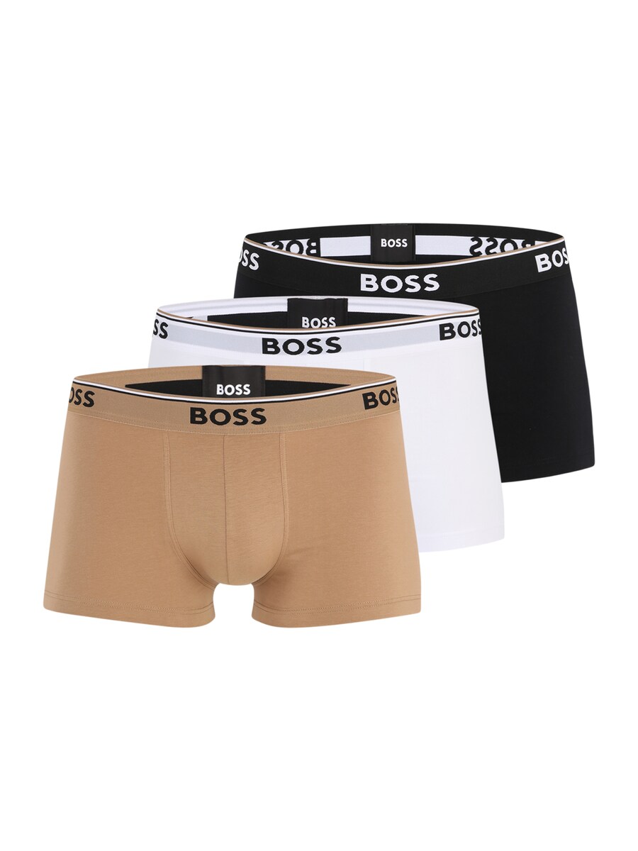 

Боксерские шорты BOSS Power, цвет Dark beige/Black/White
