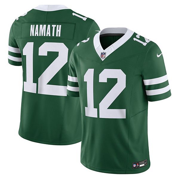 

Мужская футболка Joe Namath Legacy Green New York Jets Vapor FUSE Limited Nike